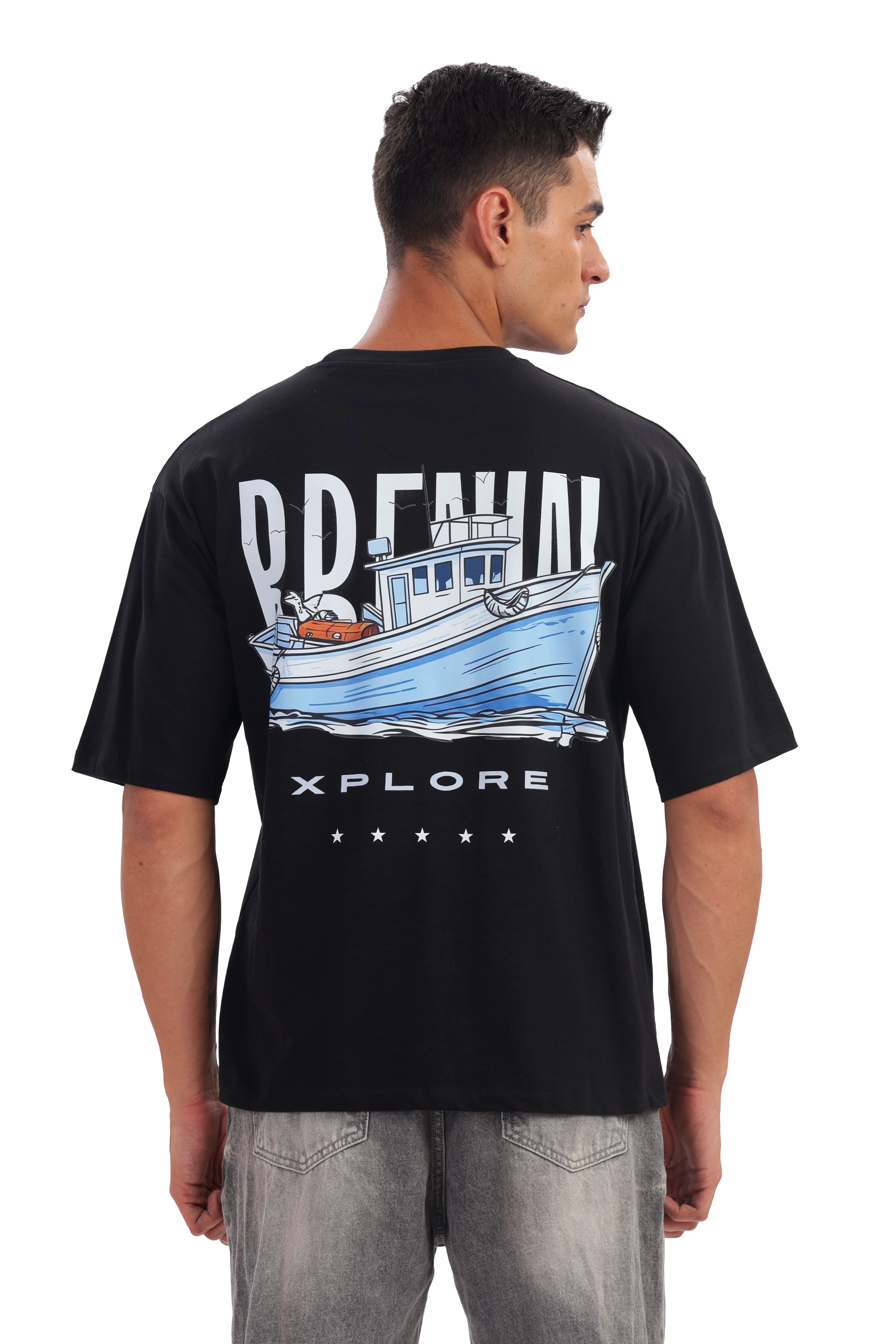 Black Drifter Tee By Xplore