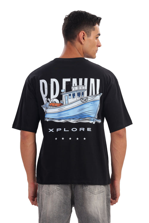 Black Drifter Tee By Xplore