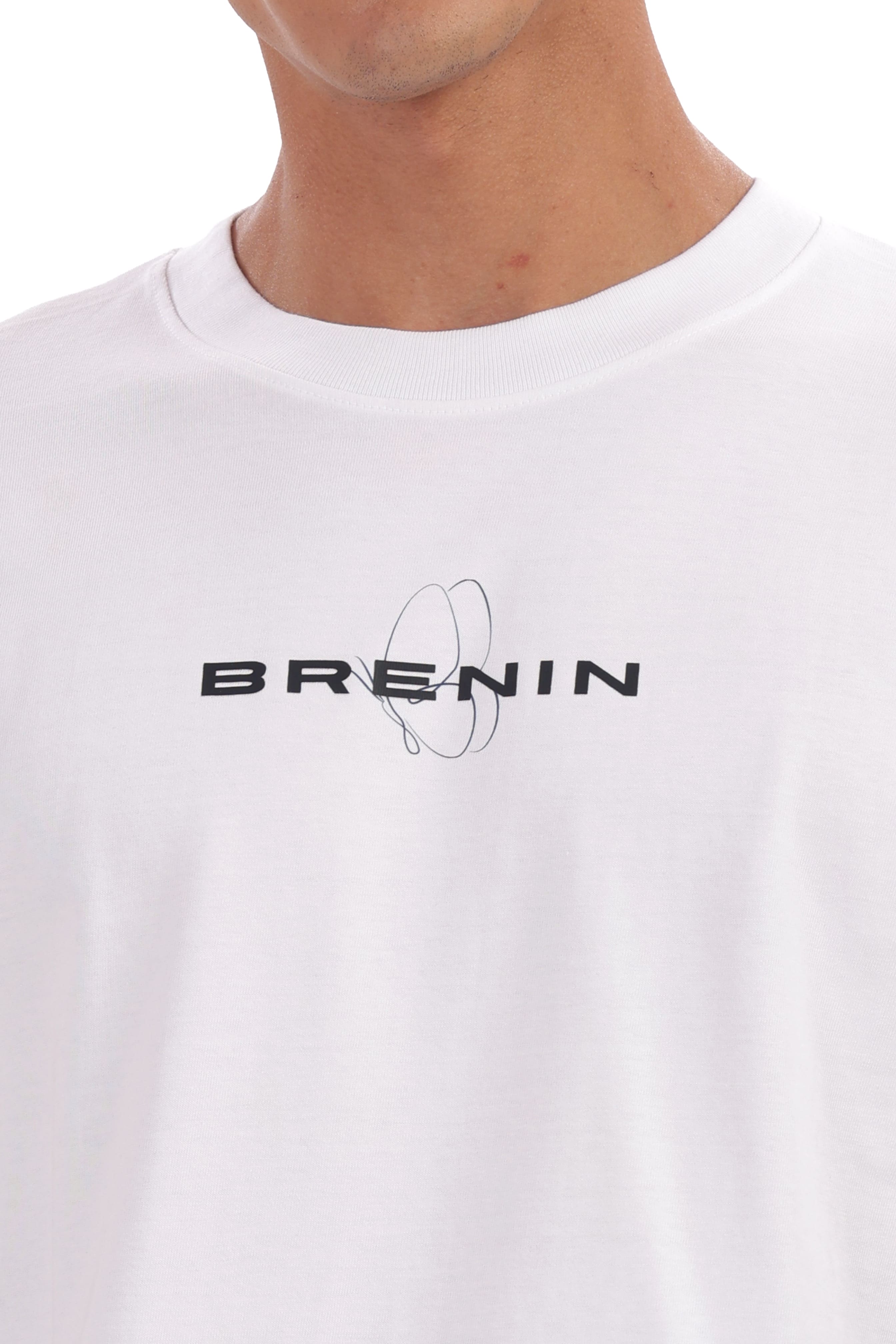 Edge White Oversized Tee